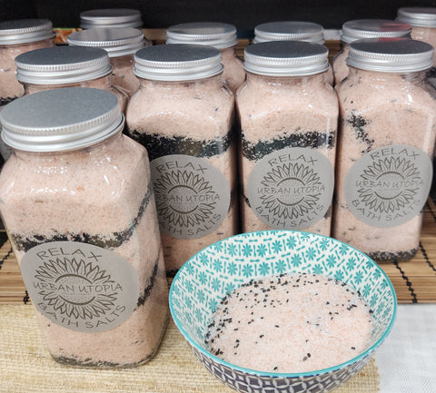 Relax - Lavender Bath Salt Soak